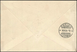 40 Rp.-Frankatur, 10/1, 10/13 und 20/50 Rp., saubere Stempel ...