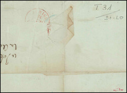 10 Rp.-Frankatur, Type 31/B1/LO, sehr farbfrisch, allseitig ...