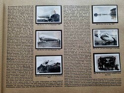 1932, Zeppelin-Weltfahrten, Sammelbuch mit allen 264 ...