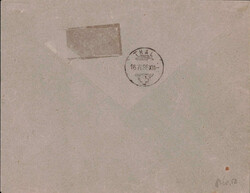 1888, 15Rp. Paar auf NN über 1623.21 Franken von Rheineck nach Thal, ...