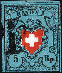 5655096: Rayon I, dunkelblau ohne Kreuzeinfassung