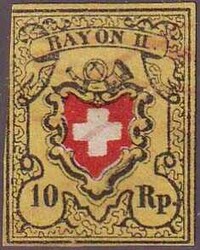 5655101: Rayon II, gelb, ohne Kreuzeinfassung (STEIN A 2)