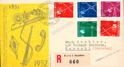 1952, 100 Jahre elektrisches Nachrichtenwesen der Schweiz, ...