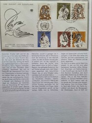 Hans Erni, Briefmarken, Blocks, offizielle Olympia-Karten und ...