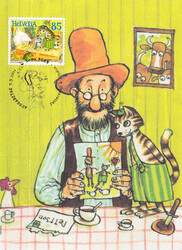 2011, 85Rp. Petterson &amp; Findus, Kombo-FDC, Markenheftchen FDC ...