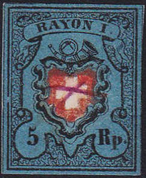 5655096: Rayon I, dunkelblau ohne Kreuzeinfassung