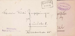 5711000: Soldatenmarken, 1. Weltkrieg 1914-1918 - Stempel