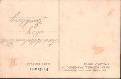 ca. 1920, "Appenzell, Viaduct", s/w Fotoansicht auf bläulicher Karte ...