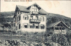 1908, "Restaurant Vogelsang, Böckten", s/w Lichtdruckkarte, passend ...