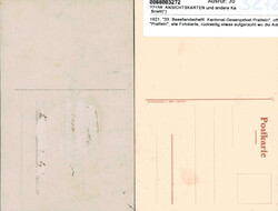 1921, "33. Basellandschaftl. Kantonal-Gesangsfest Pratteln", off. ...