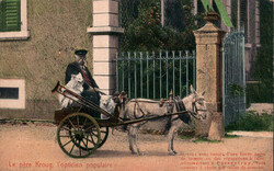 ca. 1915, "Le père Kroug, l'opiticien populaire" in Porrentruy, ...