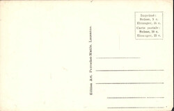 ca. 1925, "St. Ursanne", s/w Fotokarte, ungebraucht.