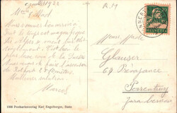 1923, "Alp-Abfahrt - Kurhaus Reinhard Melchsee Frutt", s/w ...