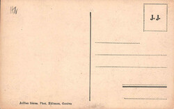 ca. 1910, "Bouveret - La Place", s/w Lichtdruckkarte, belebte Ansicht ...