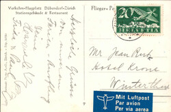 Thema Luftfahrt: "Verkehrs-Flugplatz Dübendorf-Zürich - ...