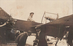 Thema Luftfahrt: "R. Grandjean - Schweiz. Flugpost - Start Aarau den ...