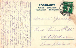 Thema Reklame: "Berner Alpenmilch Bärenmarke", farbige Werbekarte, ...