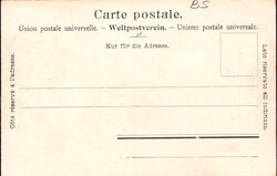 1905, "Basel - Provisorischer Bahnhof", s/w Fotokarte, sehr belebte ...