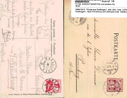 1898/1912, "Gruss aus Grellingen", s/w Litho- bzw. Lichtdruckkarte, ...