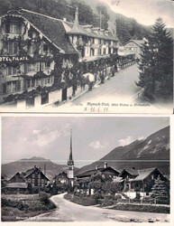 1914/44, "Alpnach-Stad, Hôtel Pilatus u. Pilatusbahn", ungebrauchte ...