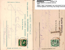 1906/21, "Stans - Schmidgasse", s/w Lichtdruckkarte mit belebter ...