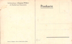ca. 1920, "Soldatenhaus General Wille" ob Ifenthal am Hauenstein, ...