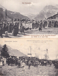 ca. 1910, "Alljährliche Erinnerungsfeier and die glorreiche Schlacht ...