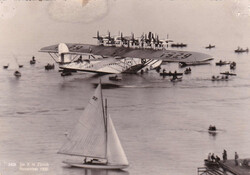 Thema Luftfahrt: "Dornier - Riesenflugzeug Do-X" 1932 in Zürich, ...