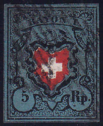 5655096: Rayon I, dunkelblau ohne Kreuzeinfassung