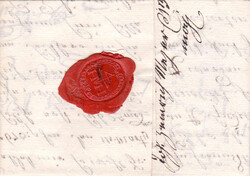 1747, Zürich, Faltbrief mit Inhalt nach Chur, rückseitig Siegel