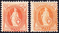 5655147: Schweiz Stehende Helvetia