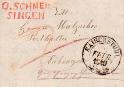 5655055: Kanton Aargau - Vorphilatelie