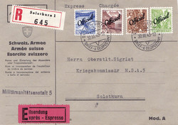 5665: Schweiz Dienstmarken für Bundesbehörden