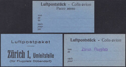 um 1920/30, "Zürich Dübendorf/Flugplatz", 5 versch. seltene ...