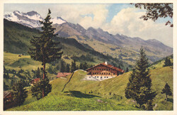 ab 1950, "Le Chalet" in Adelboden, "das" Pfadfinder-Haus im Berner ...