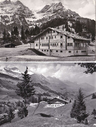 ab 1950, "Le Chalet" in Adelboden, "das" Pfadfinder-Haus im Berner ...