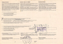 1977, 19.10Fr.-Firmenfreistempel-Frankatur auf Begleitadresse von ...