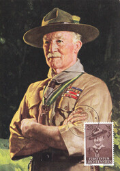 1953/57, Pfadfinder-Serie sowie 2x verschiedene Maximumkarten mit ...