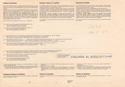 1977, 23.90Fr.-Mischfrankatur auf Begleitadresse von Rothrist nach ...