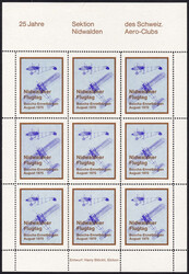 190140: Switzerland, Canton Nidwalden - Cancellations and seals