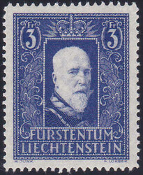 1933/35, 3Fr. Fürst Franz I, tadellos.