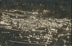 1926, 1 Flug Le Locle - Basel (15.V.26) auf 10Rp.-Ganzsache, ...