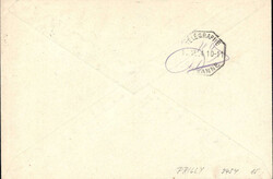 1944, "Prilly 17.VI.44", seltener Aushilfsstempel der nur 8 Tage ...