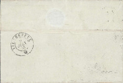 1855, "Camp de Bière - Post Militaire", mit Inhalt (Bewertung), ...