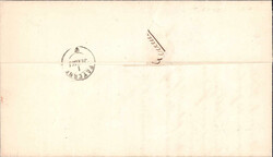 1864, portofreier Versand von Moudon "29 Juin 1864) nach Payerne, ...