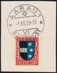 5655055: Canton d’Argovie - Cancellations and seals