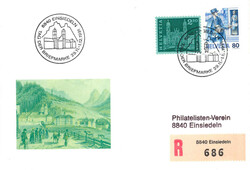 1991, T.d.B. Einsiedeln, off. illustr. Umschlag als "Phasendruck" der ...