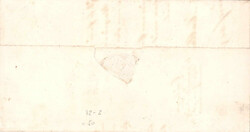 1863, "Schinznach Dorf", Zweizeiler doppelt abgeschlagen und ...