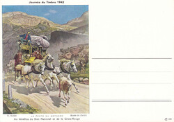 1942, T.d.B. Genf, zwei off. Karten franz. und ital., je ungebraucht, ...