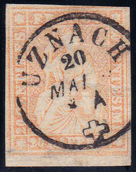 5655063: スイス・カントン・St. Gallen - Cancellations and seals